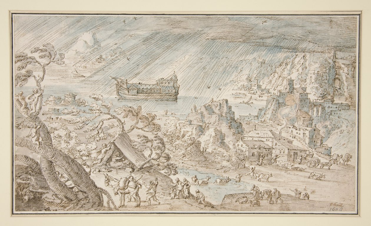 Syndfloden af Hendrick van Cleve III