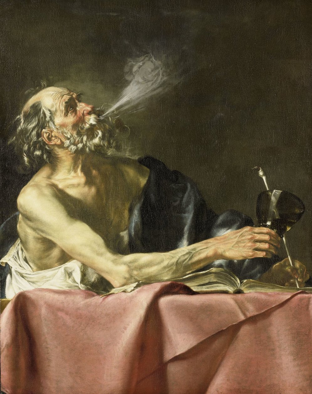 Ryger-allegorien om forgængelighed af Hendrick van Someren