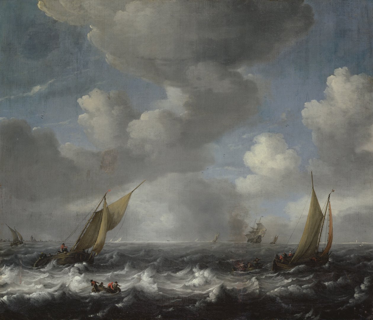 Havlandskab af Hendrick van de Sande Bakhuyzen