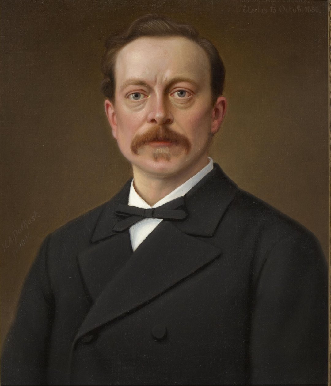 Portræt af Johannes Josephus Antonius Ludovicus Beuns (....- 1912). af Hendrik Antoon Pothast
