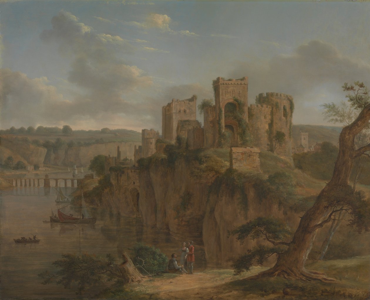 Chepstow Slot af Hendrik Frans de Cort