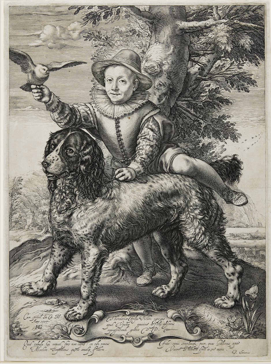Frederick de Vries, 1597 af Hendrik Goltzius