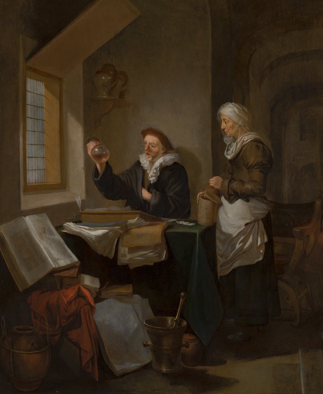 Besøget hos lægen af Hendrik Heerschop
