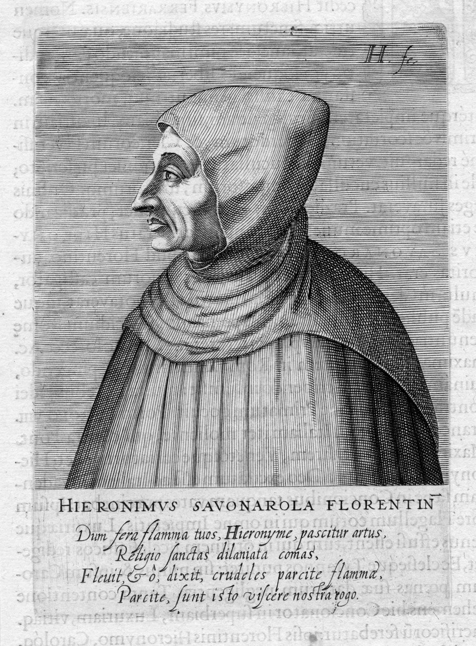 graveret portræt af Hendrik I Hondius