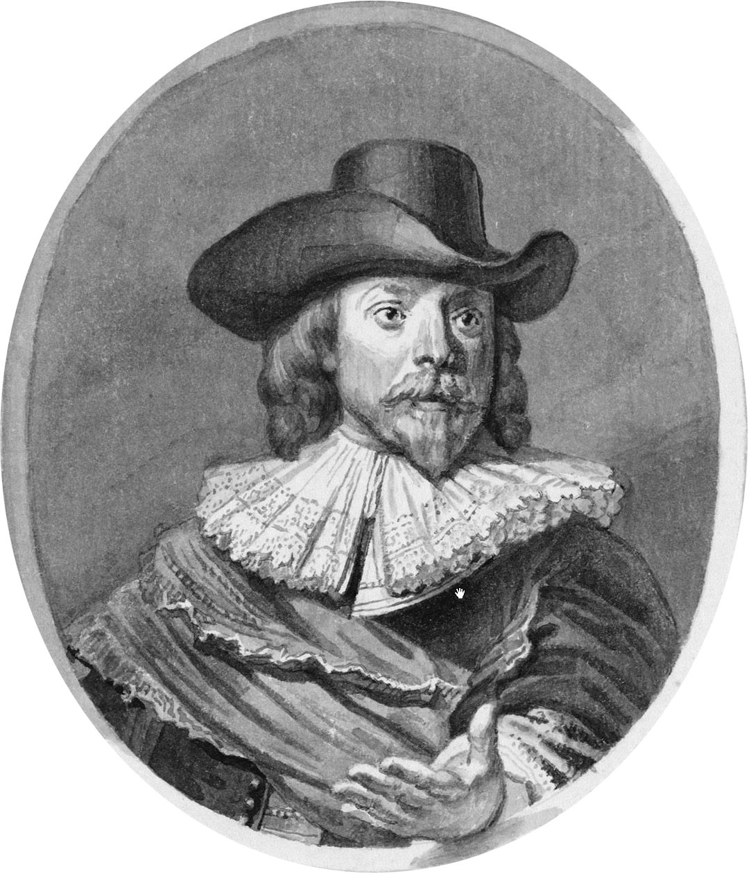 Portræt af Frans Banning Cocq af Hendrik Pothoven