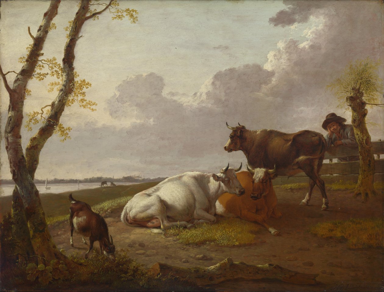 Kvæg af Hendrik Willem Schweickhardt