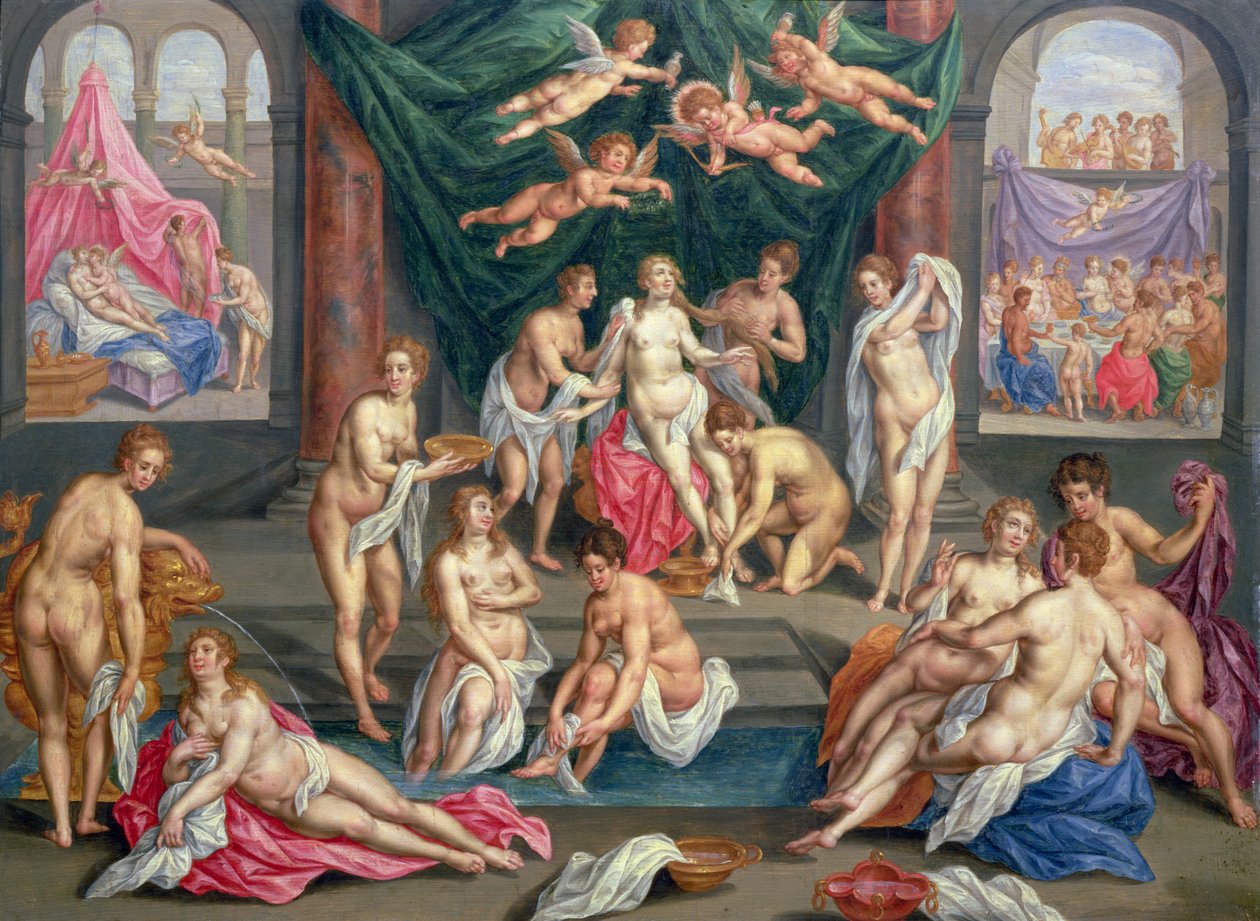 Historien om Amor og Psyke af Hendrick de Clerck