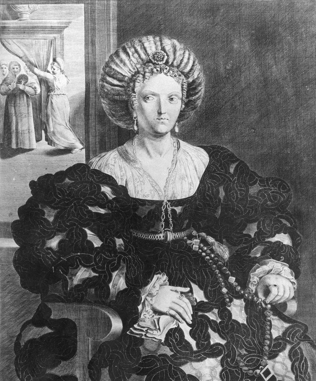 Portræt af Lucrezia Borgia (1480-1519) af Hendrik van the Elder Balen