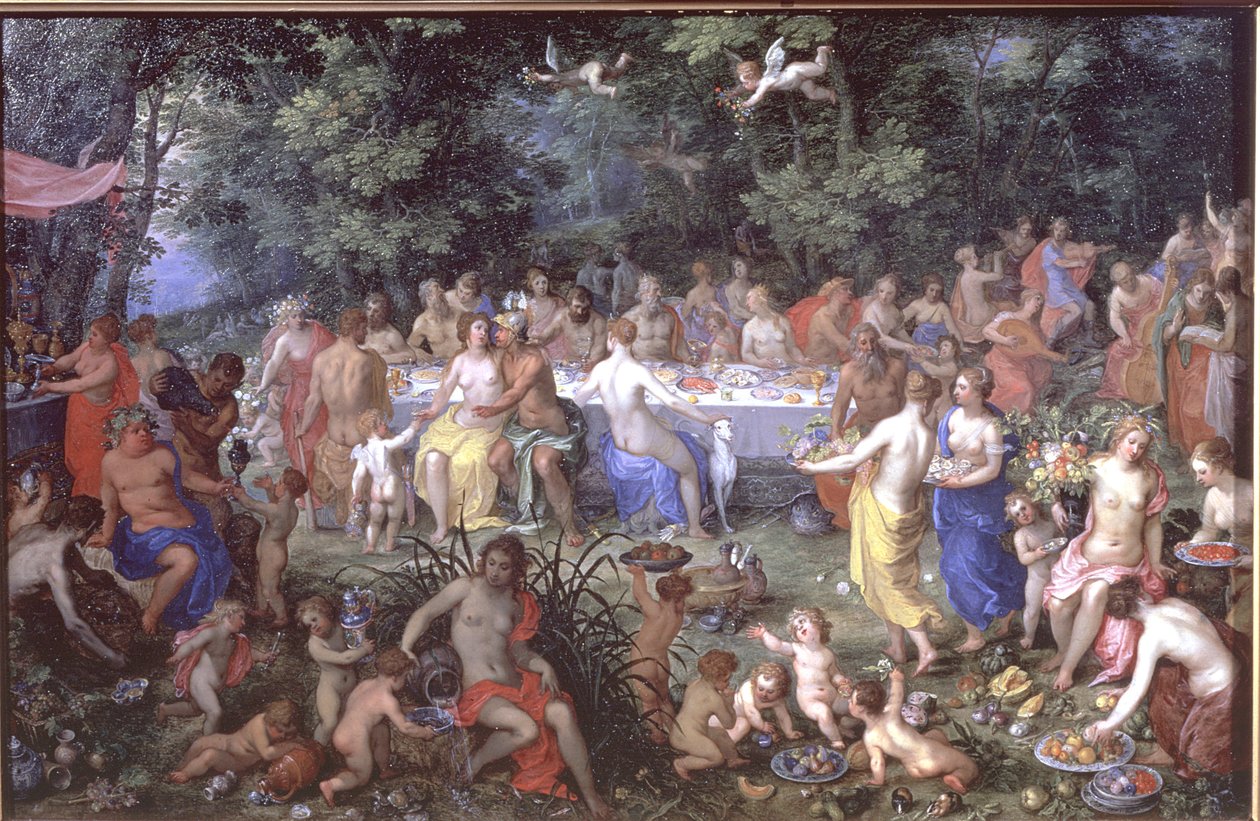 Gudernes fest af Hendrik van the Elder Balen
