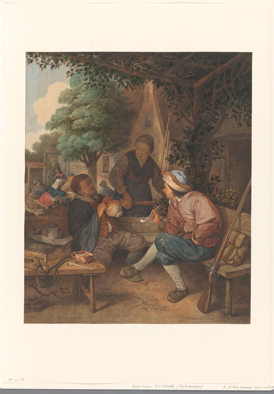 Hvilende rejsende af Hendrik Abraham Klinkhamer