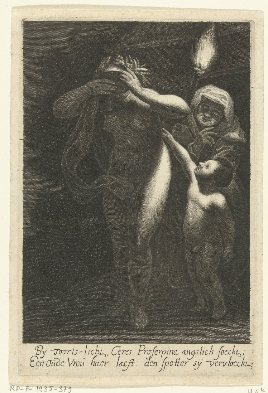 Ceres og Stellio af Hendrik Bary