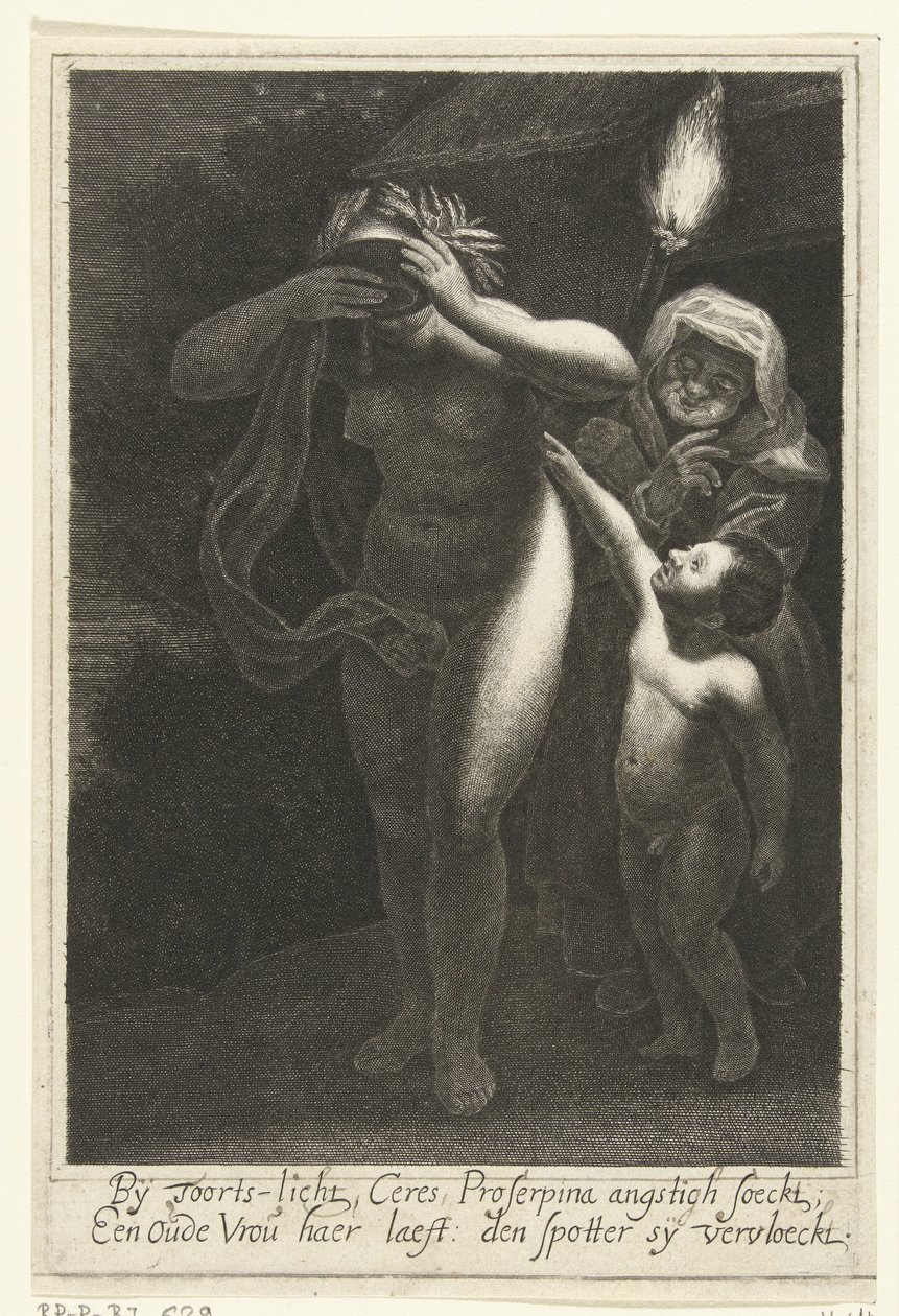 Ceres og Stellio af Hendrik Bary