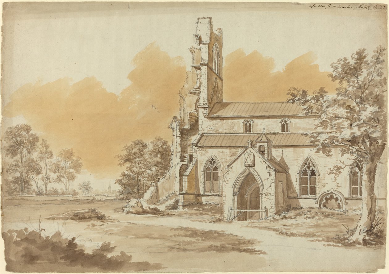 Fauldon, South Greenhoe, Norfolk af Hendrik Frans de Cort
