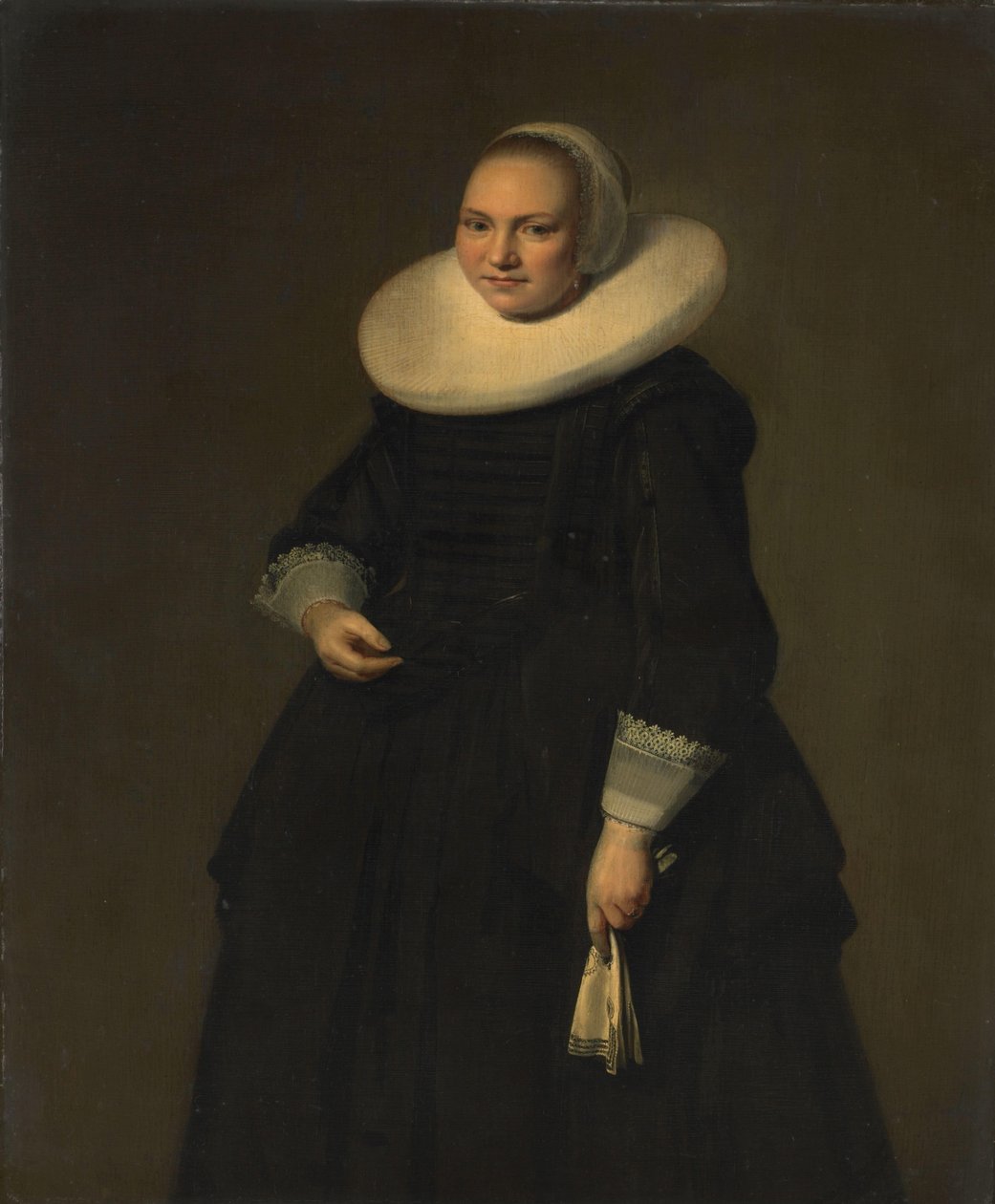 Portræt af en kvinde af Hendrik Gerritsz Pot (attributed to)
