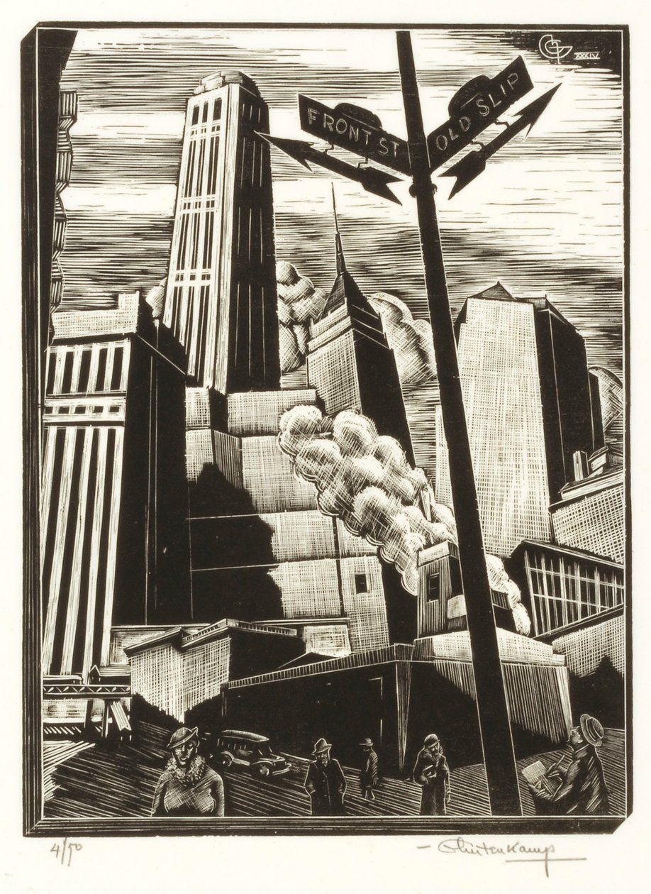 Byens scene af Hendrik Glintenkamp