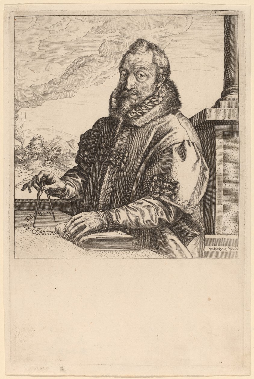 Christopher Plantin af Hendrik Goltzius