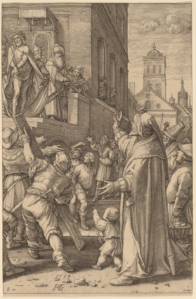 Se manden af Hendrik Goltzius