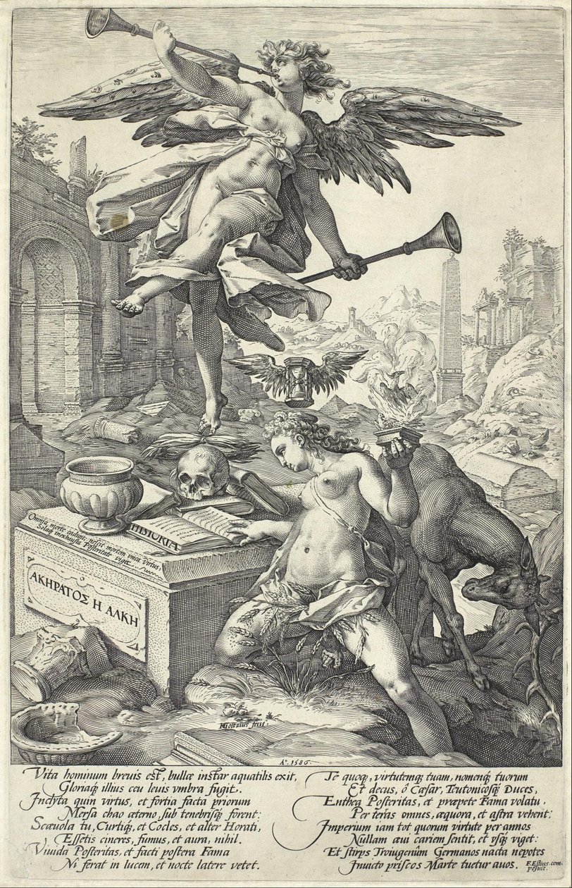 Berømmelse og historie af Hendrik Goltzius