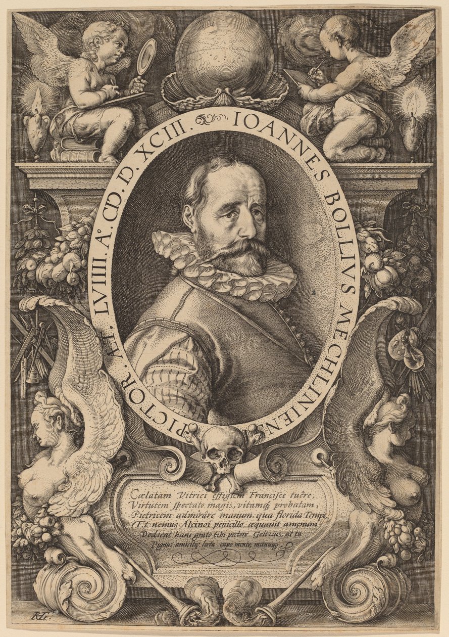 Hans Bol af Hendrik Goltzius