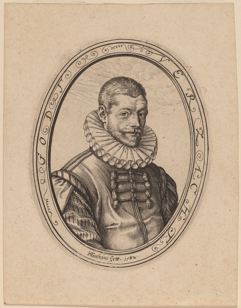 Hans Felbbier af Hendrik Goltzius