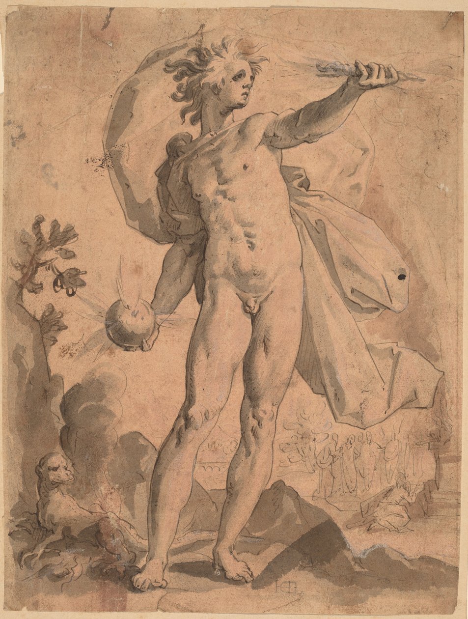 Ignis af Hendrik Goltzius