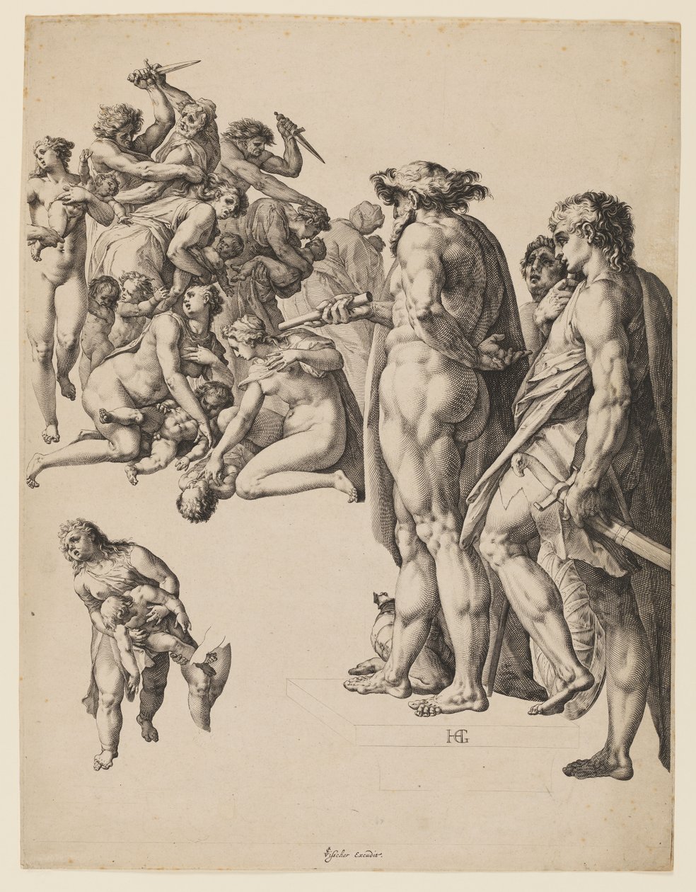 Massakren på de uskyldige af Hendrik Goltzius