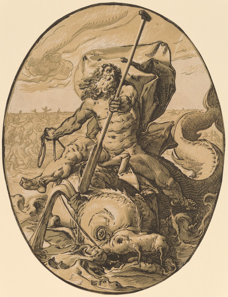 Havet af Hendrik Goltzius
