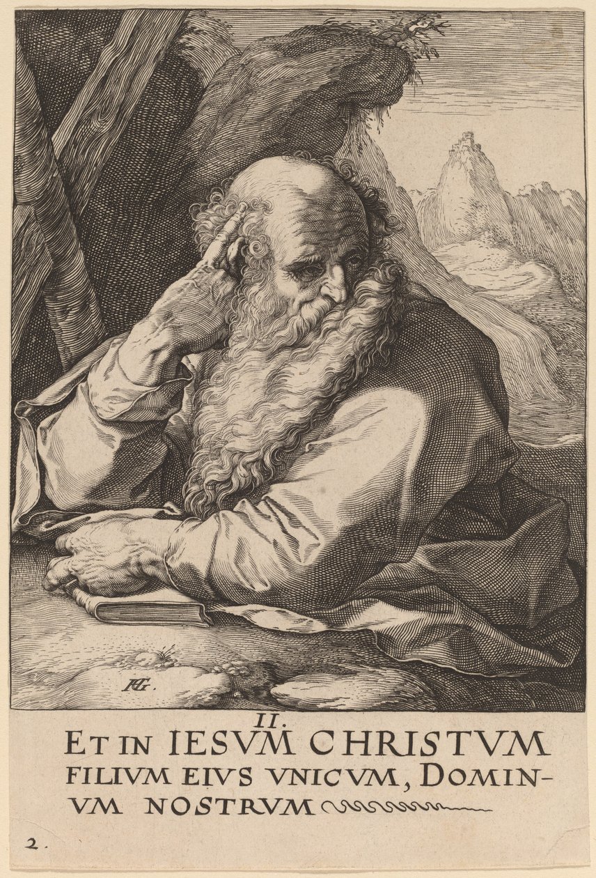 Sankt Andreas af Hendrik Goltzius