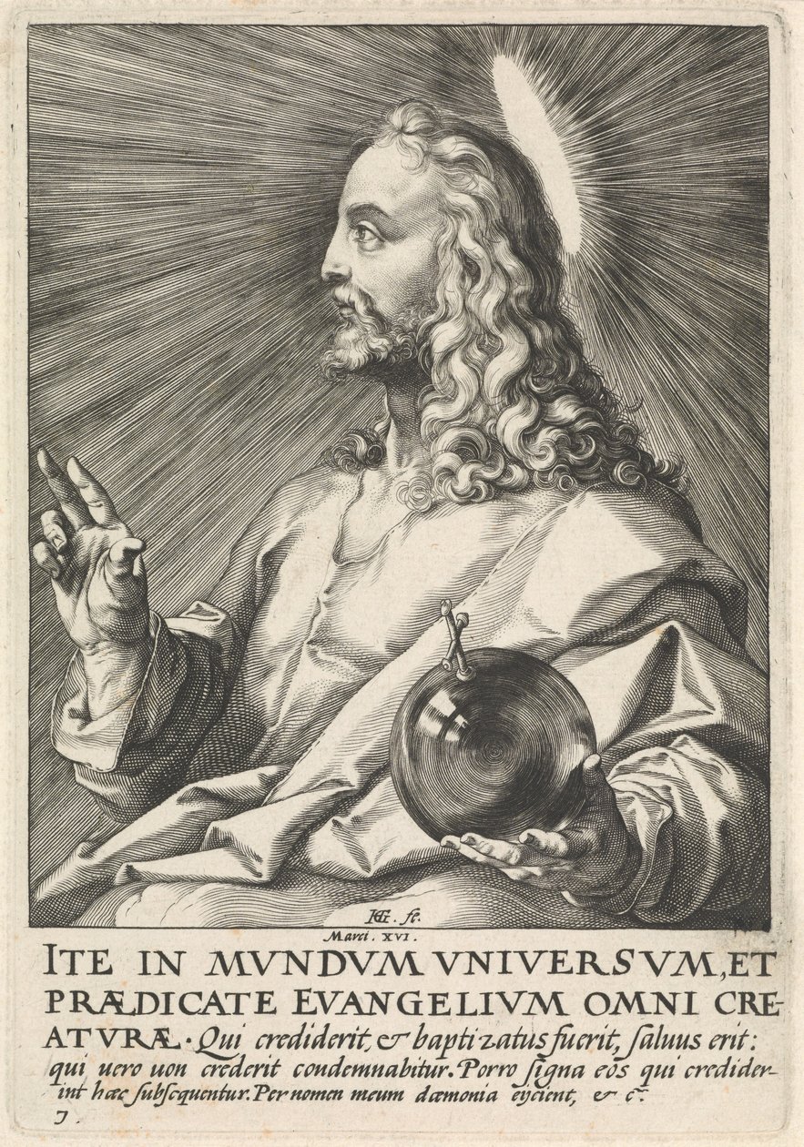 Før Salvatore, C.3 (gravering) af Hendrik Goltzius