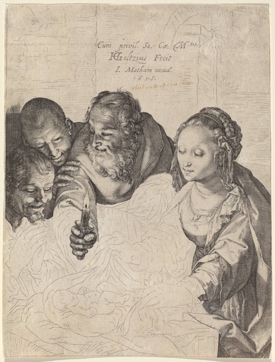 Hyrdernes tilbedelse af Hendrik Goltzius