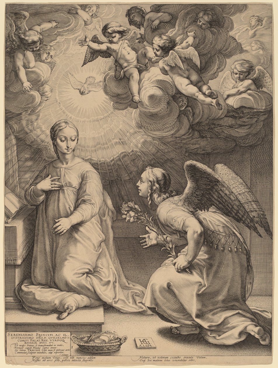 Bebudelsen af Hendrik Goltzius