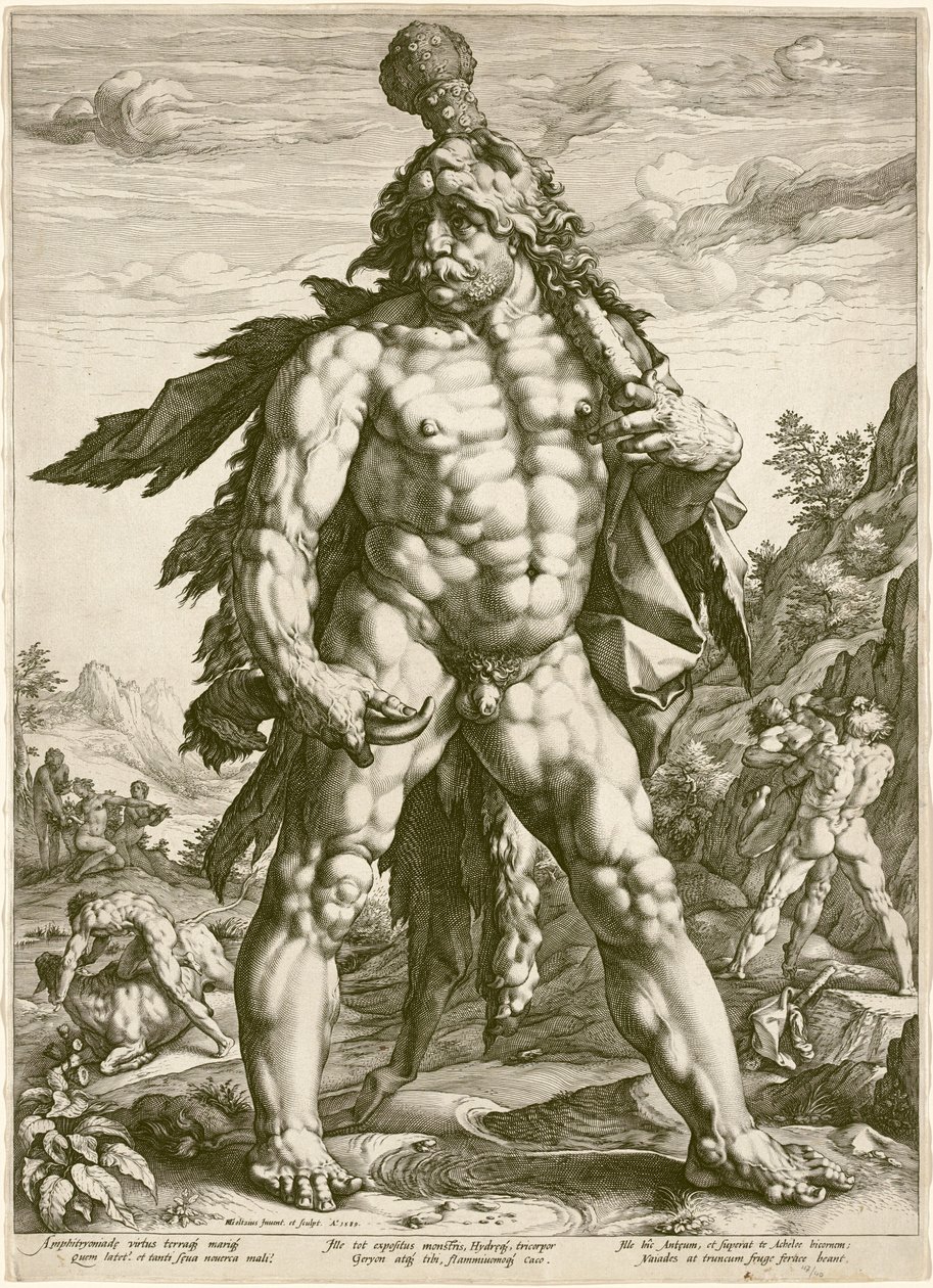 Den store Herkules af Hendrik Goltzius