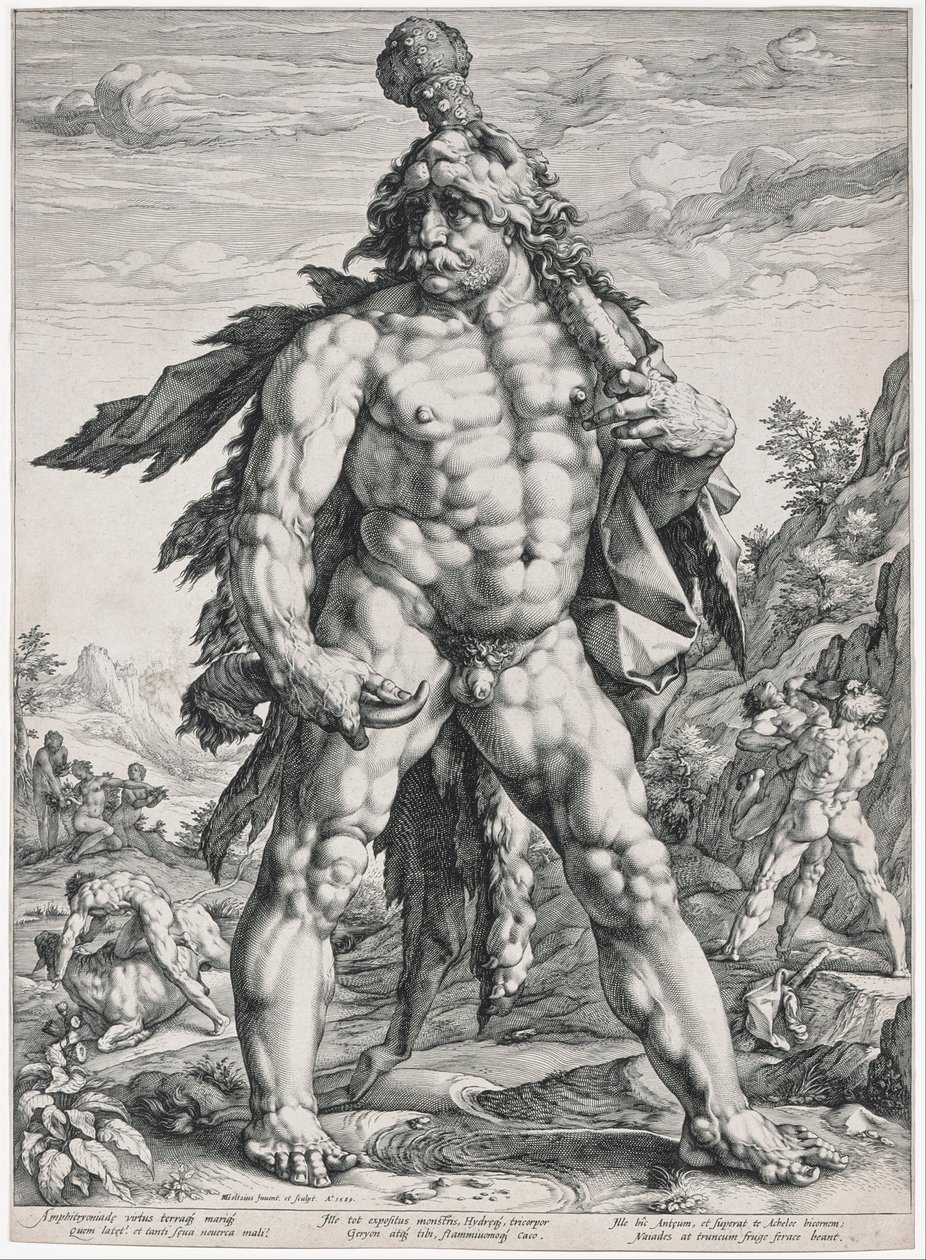 Den store Herkules af Hendrik Goltzius