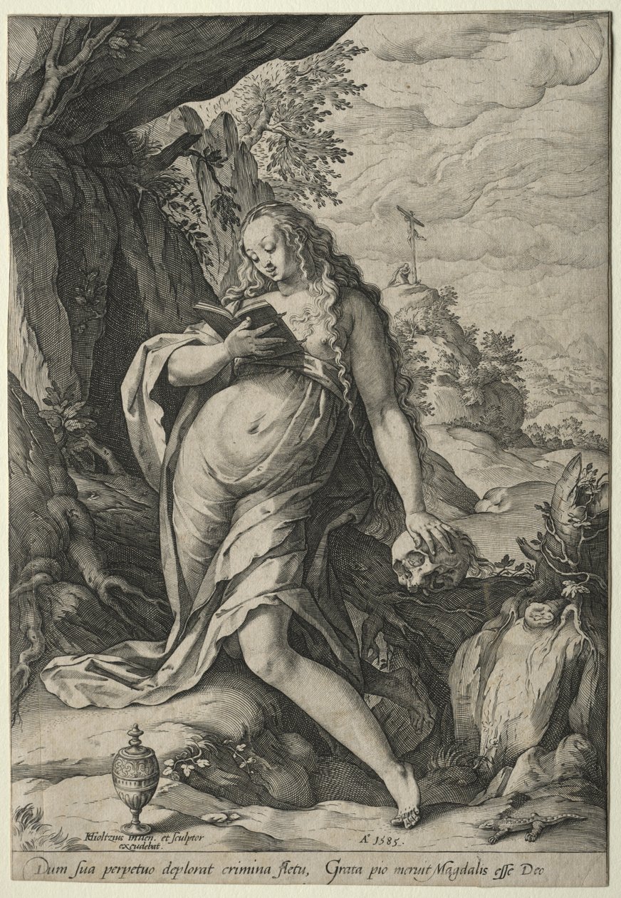 Magdalen i bod. af Hendrik Goltzius