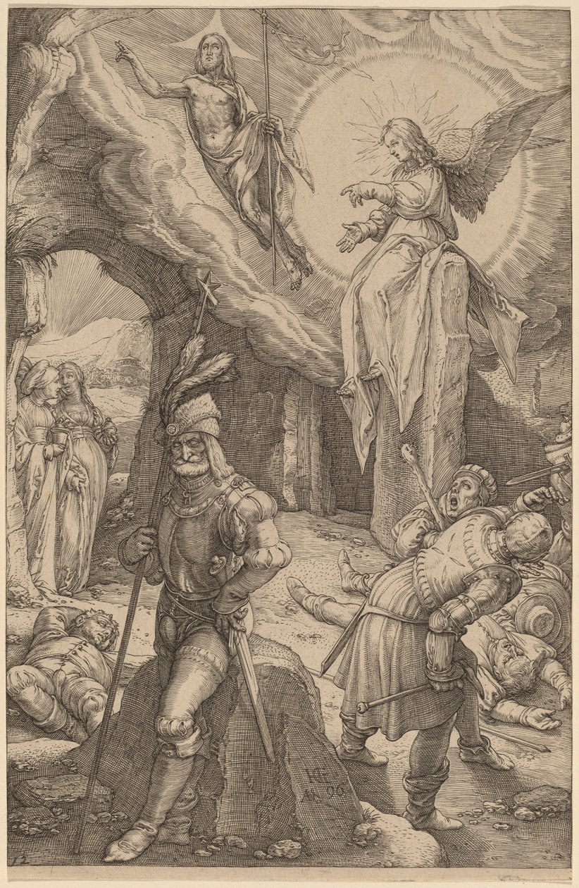 Opstandelsen af Hendrik Goltzius