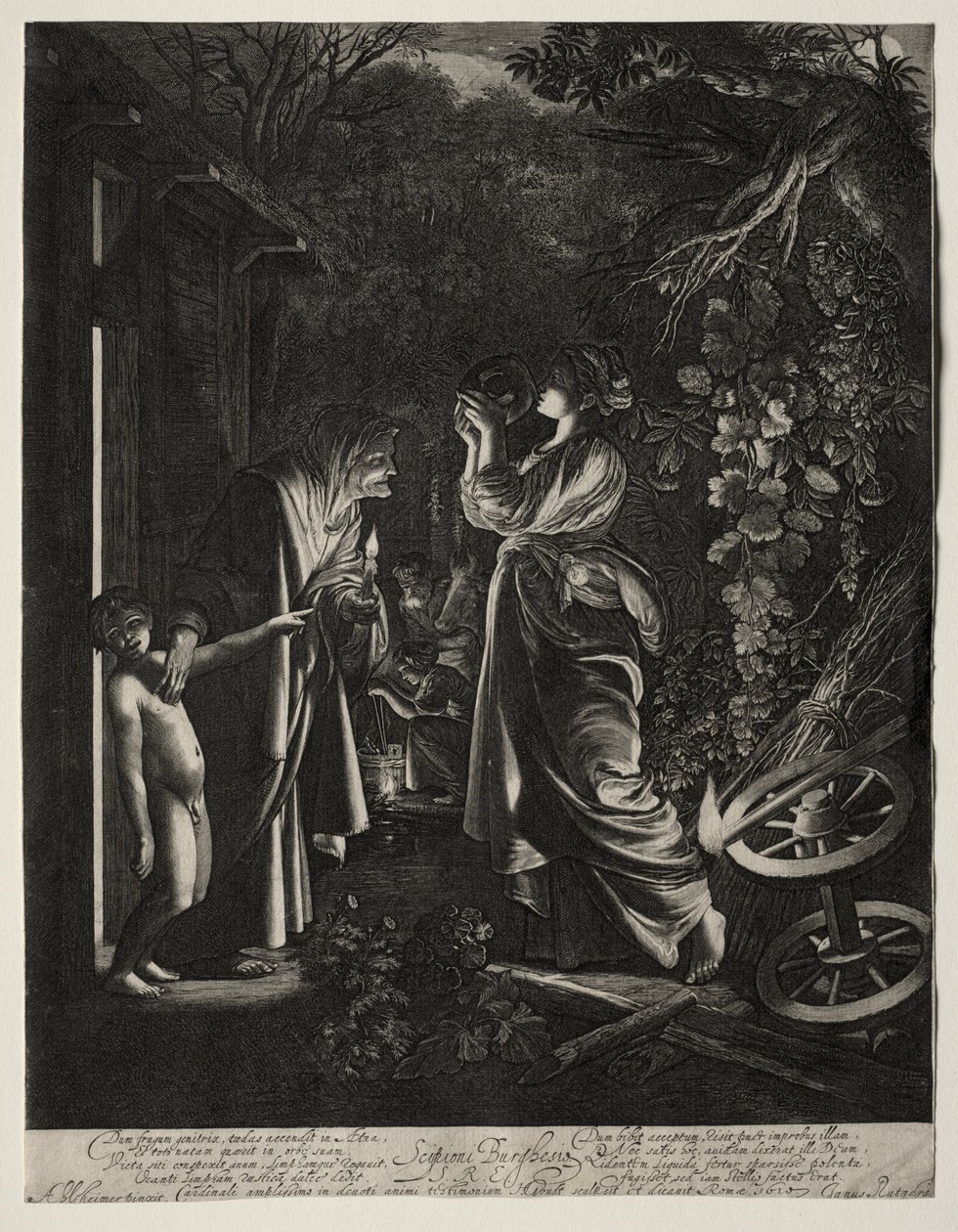Bespottelsen af Ceres af Hendrik Goudt