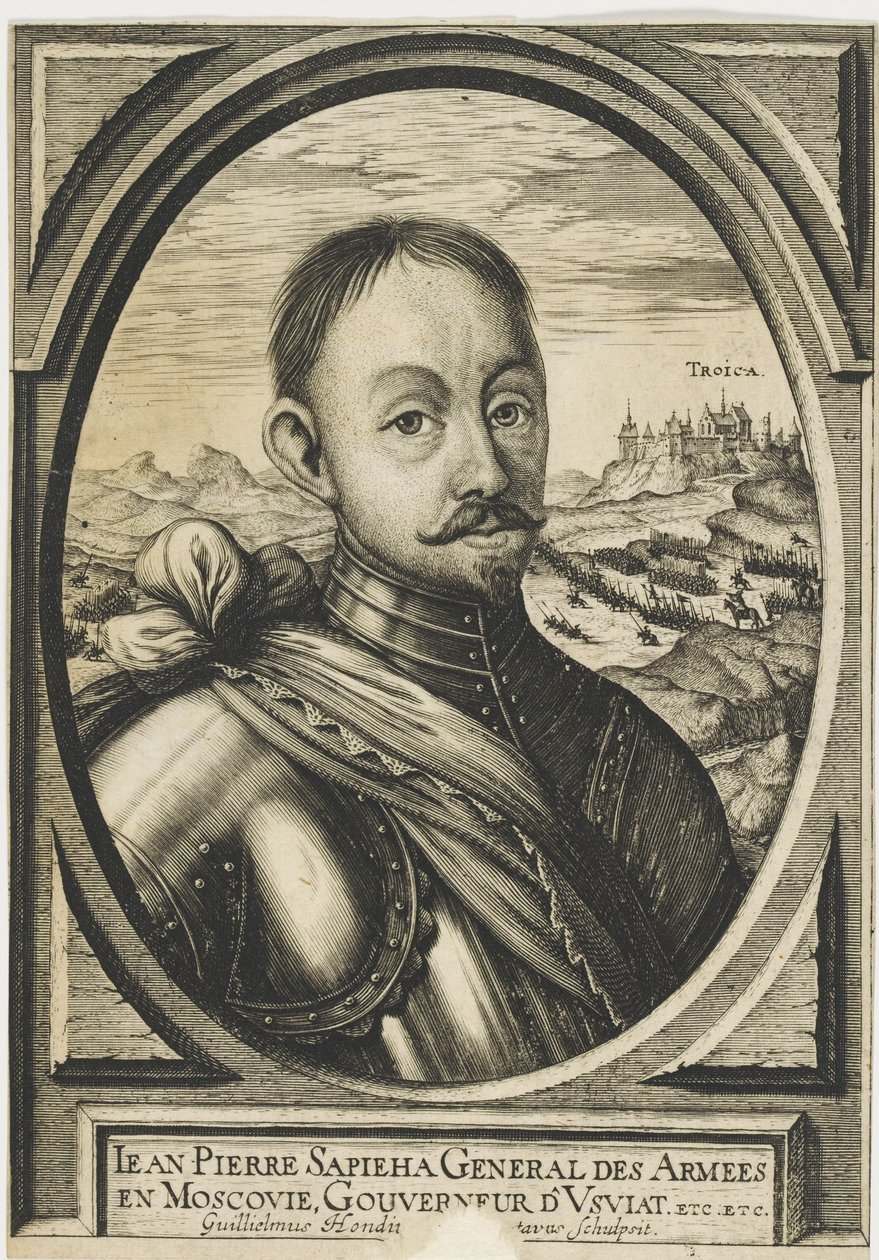 Jan Piotr Sapieha 1569-1611, ca. 1630. af Hendrik Hondius the Elder