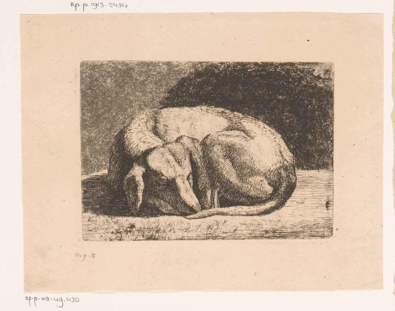 sovende hund af Hendrik Jozef Franciscus van der Poorten