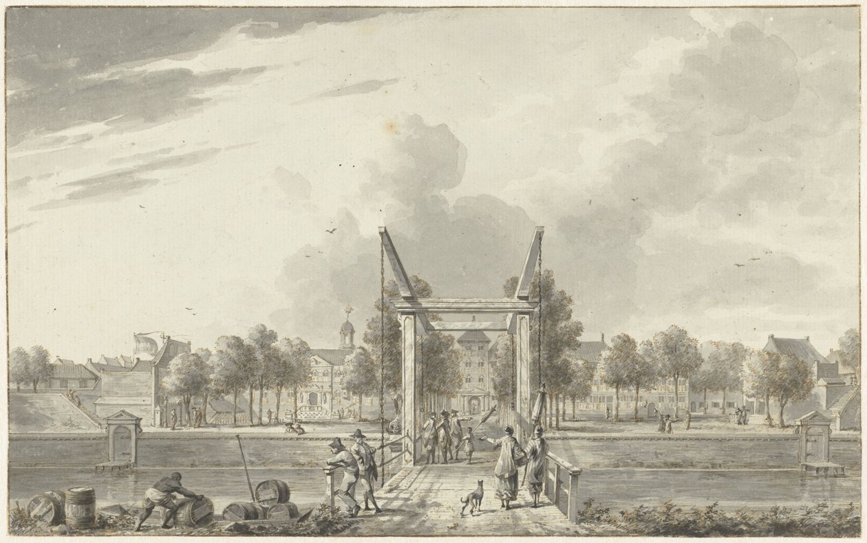 Guvernørens Hus i Batavia af Hendrik Kobell