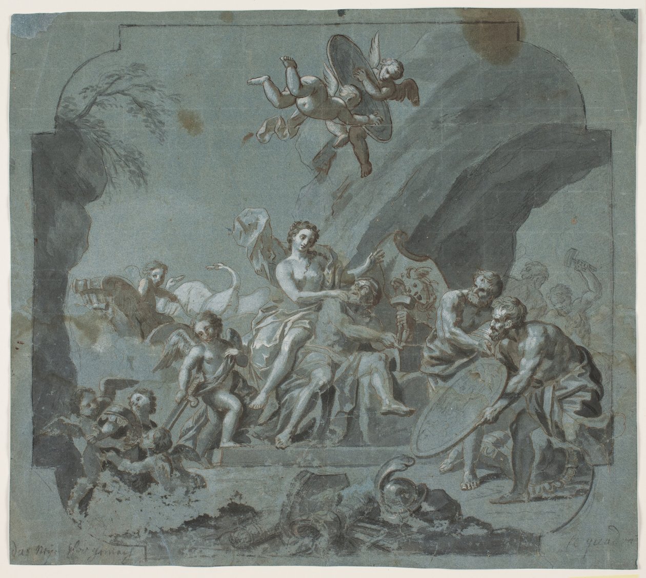Venus og Vulcan af Hendrik Krock