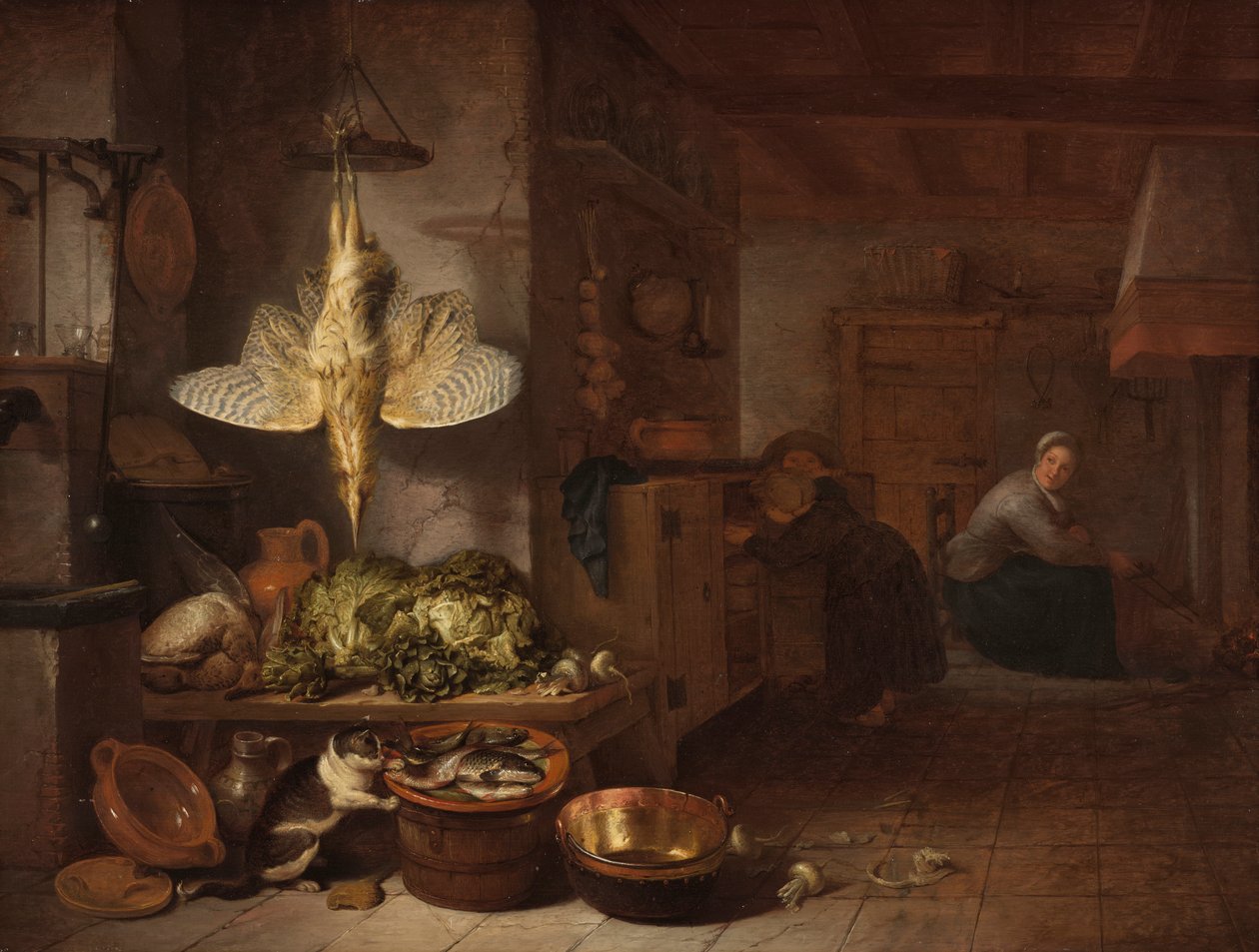 Et køkken af Hendrik Martensz. Sorgh