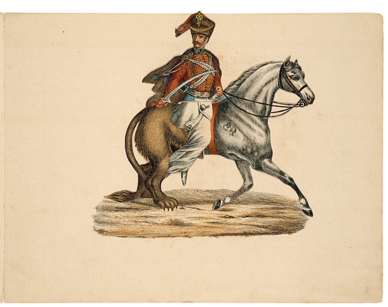 en bevægelig billedbog med rim (1856) af Hendrik Scheeve