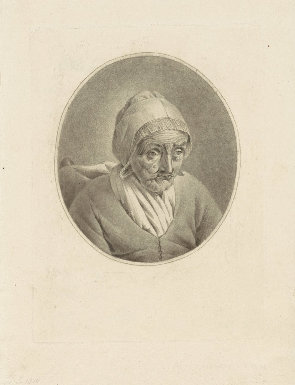Portræt af Elizabeth Frolike af Hendrik Schwegman