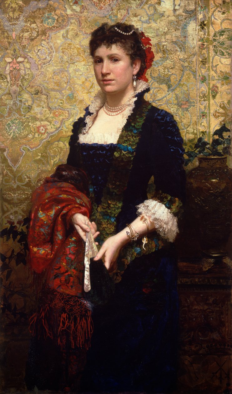 Prinsesse Marie Lubomirska, 1881 af Henryk Siemiradzki