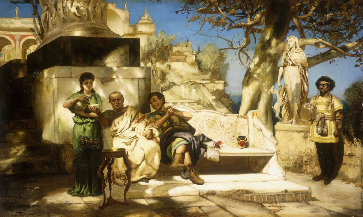 Patricierens Siesta af Henryk Siemiradzki