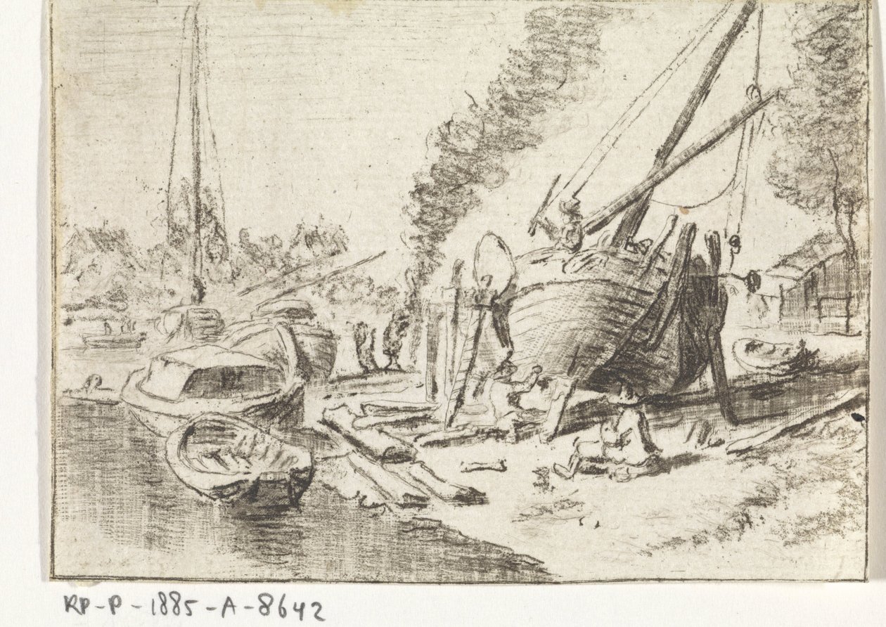 Scheepstimmerwerf a af Hendrik Spilman