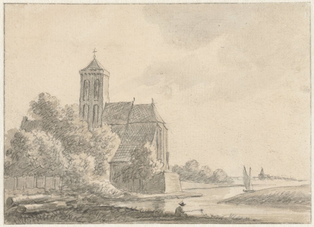 Udsigt over Cuijk af Hendrik Tavenier (possibly)