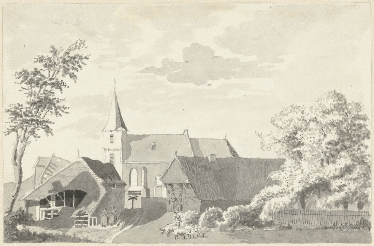 Landsby Etten ved Gendringen af Hendrik Tavenier