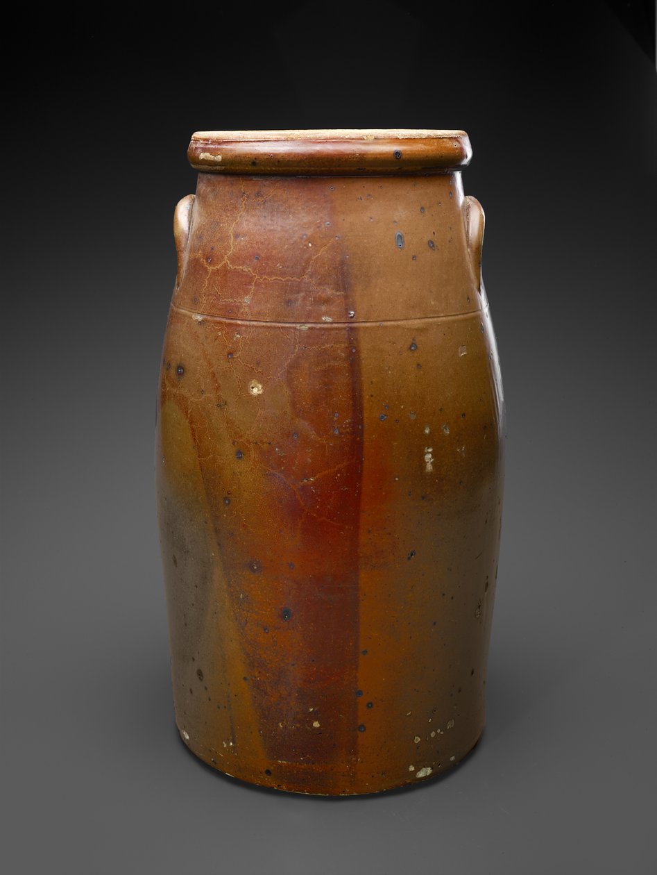 Churn, ca. 1880-1905 (slipglaseret stentøj) af Hendrik Voogd