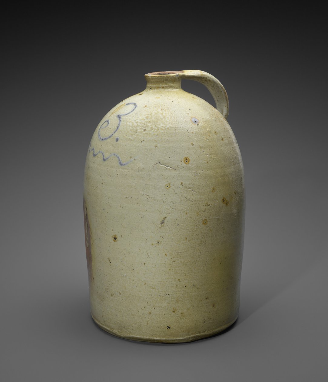 Kande, c. 1886-1905 (saltglaseret stentøj med kobolt) af Hendrik Voogd